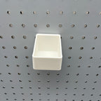 Pegboard Bins, 1/4", Short, W:2" — view 4