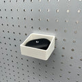 Pegboard Bins, 1/4", Short, W:3"