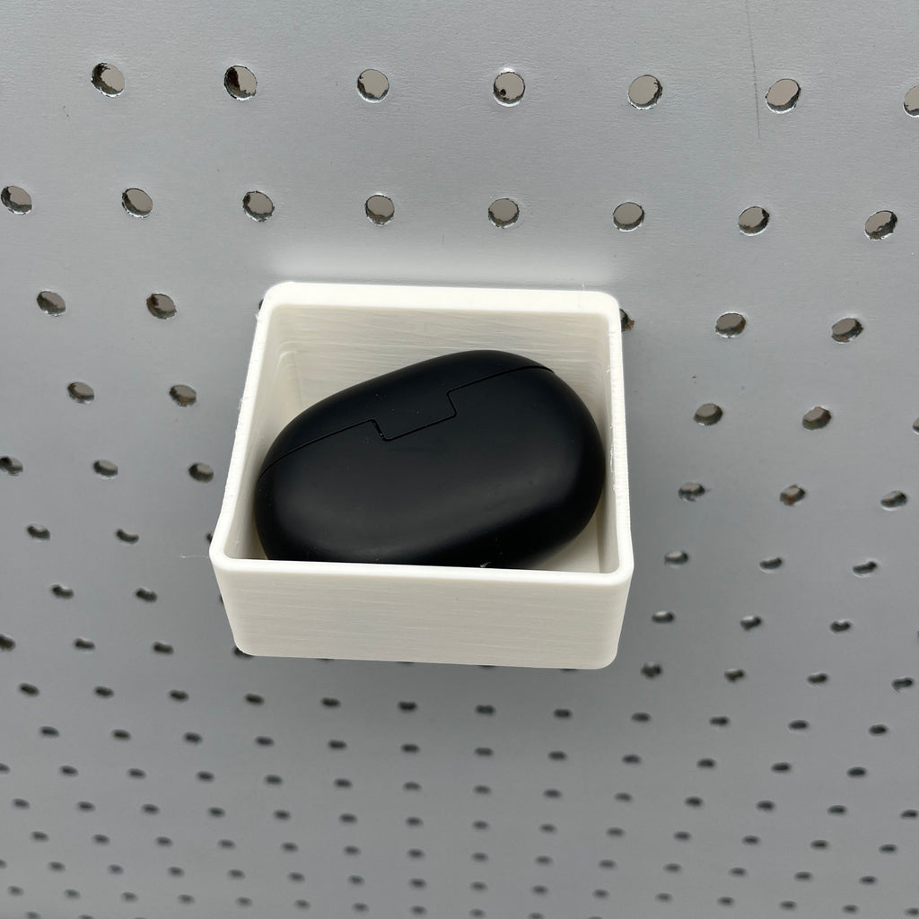 Pegboard Bins, 1/4", Short, W:3" — view 3