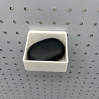 Pegboard Bins, 1/4", Short, W:3" — view 3