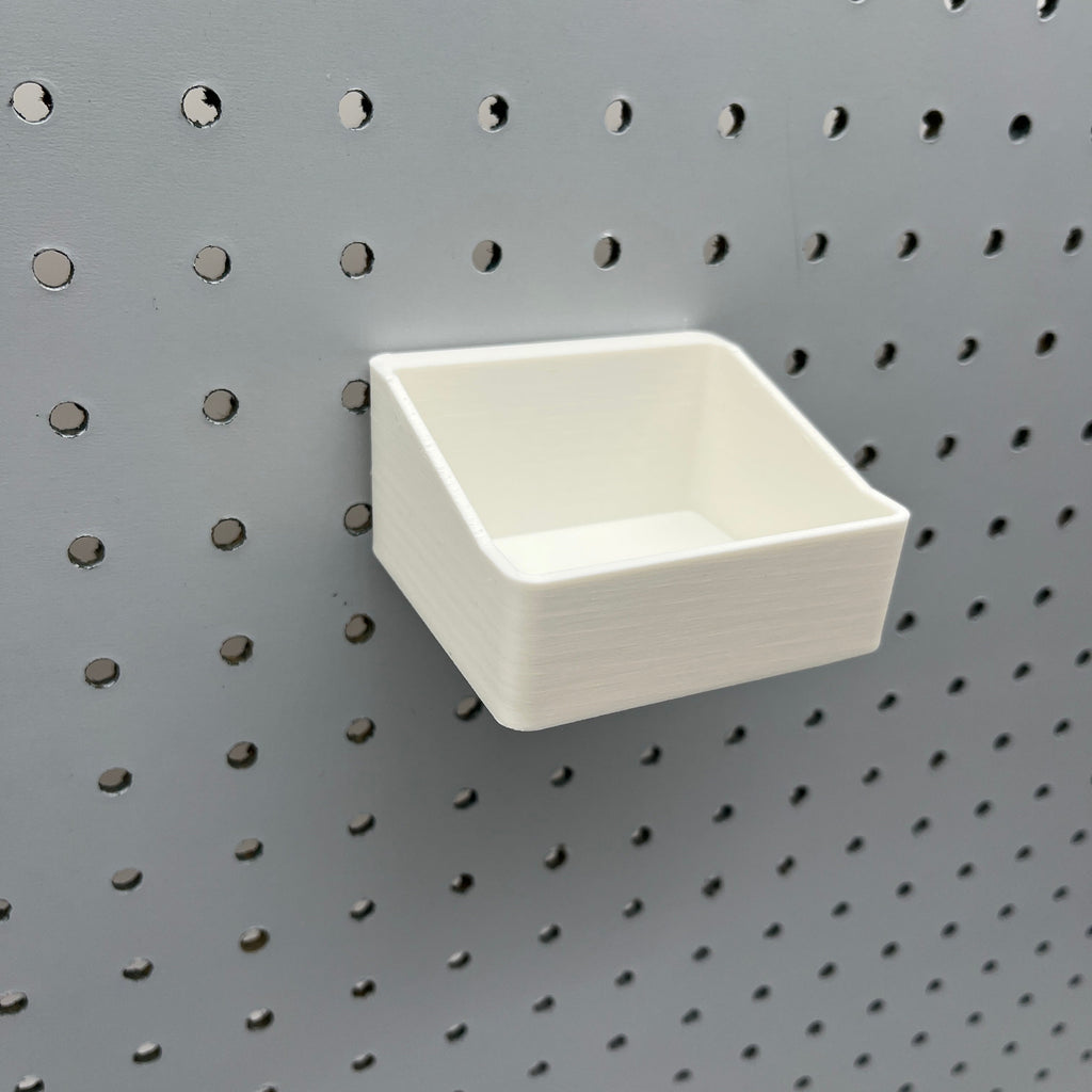 Pegboard Bins, 1/4", Short, W:3" — view 6