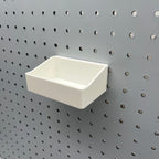 Pegboard Bins, 1/4", Short, W:4" — view 6