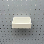 Pegboard Bins, 1/4", Short, W:4" — view 5