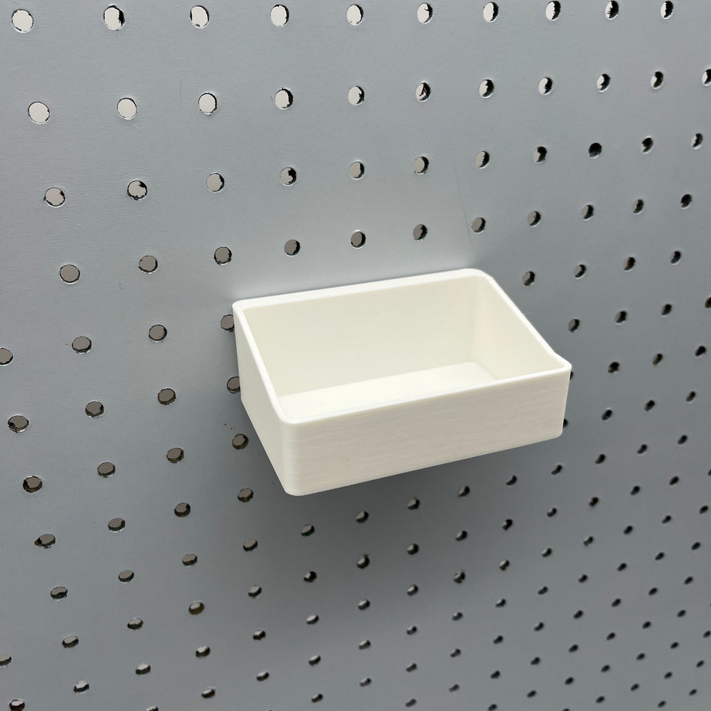Pegboard Bins, 1/4", Short, W:4" — view 4