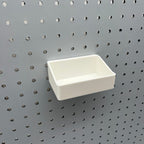 Pegboard Bins, 1/4", Short, W:4" — view 4