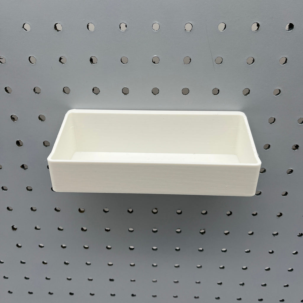 Pegboard Bins, 1/4", Short, W:6" — view 4