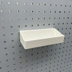 Pegboard Bins, 1/4", Short, W:6" — view 3