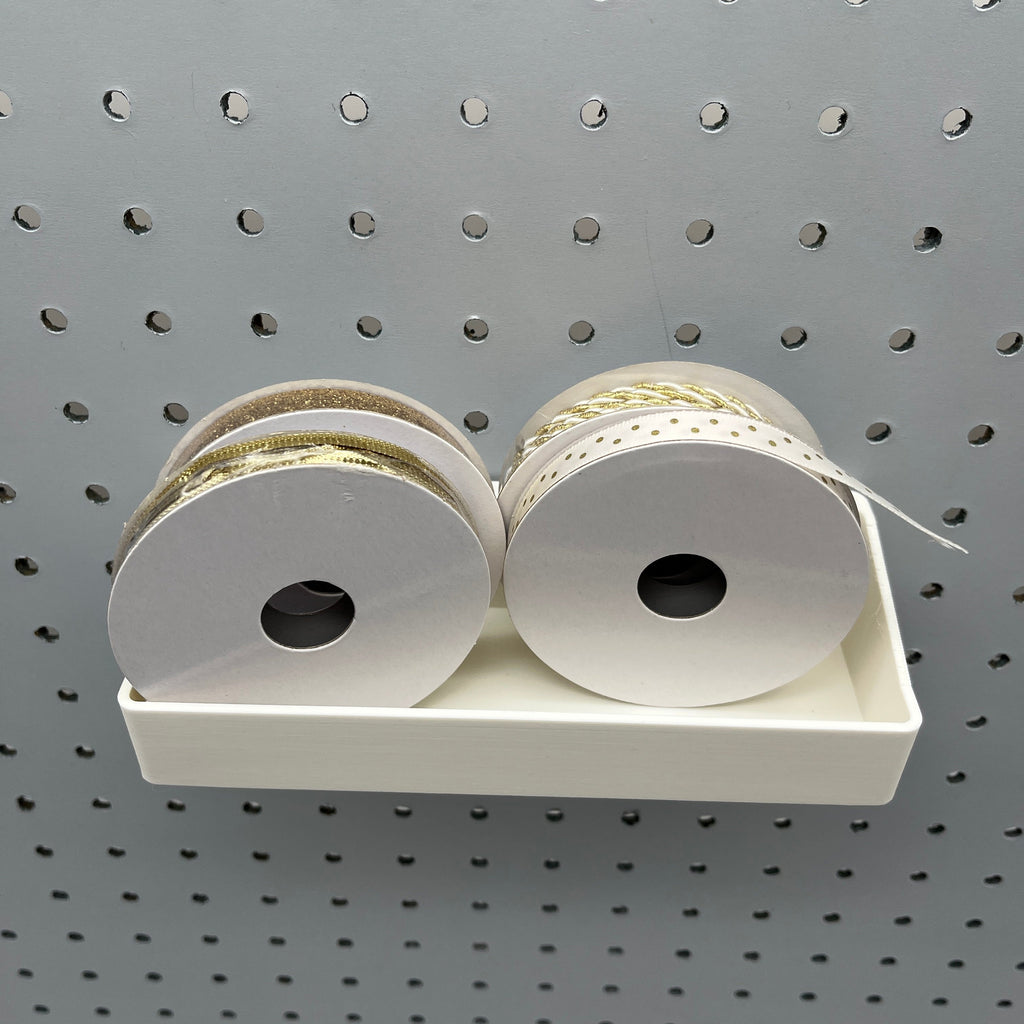 Pegboard Bins, 1/4", Short, W:7" — view 2