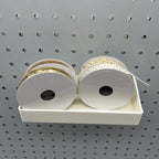 Pegboard Bins, 1/4", Short, W:7" — view 2