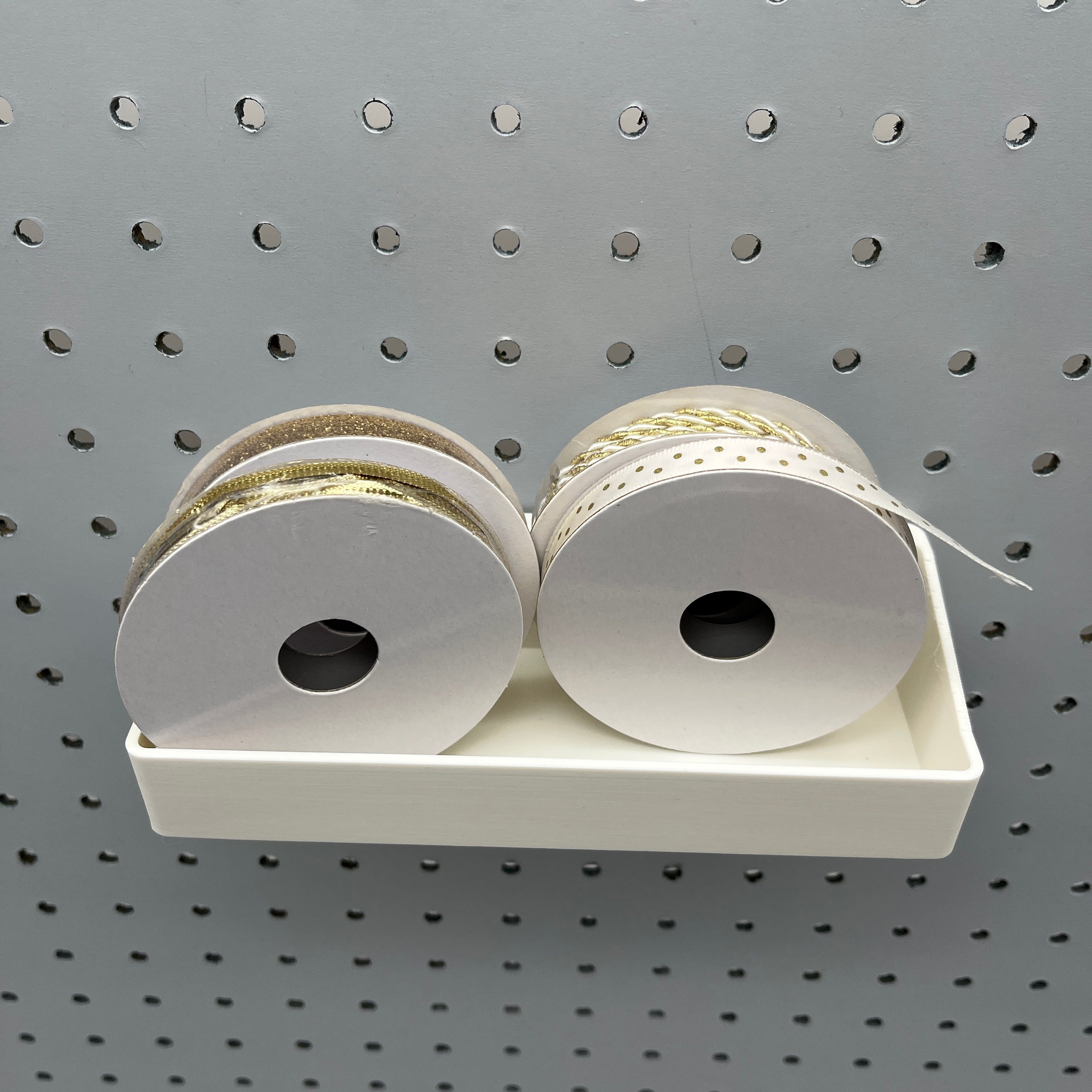 Pegboard Bins, 1/4", Short, W:7" — view 2