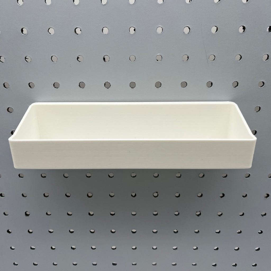 Pegboard Bins, 1/4", Short, W:8" — view 4