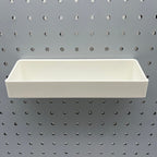 Pegboard Bins, 1/4", Short, W:8" — view 4
