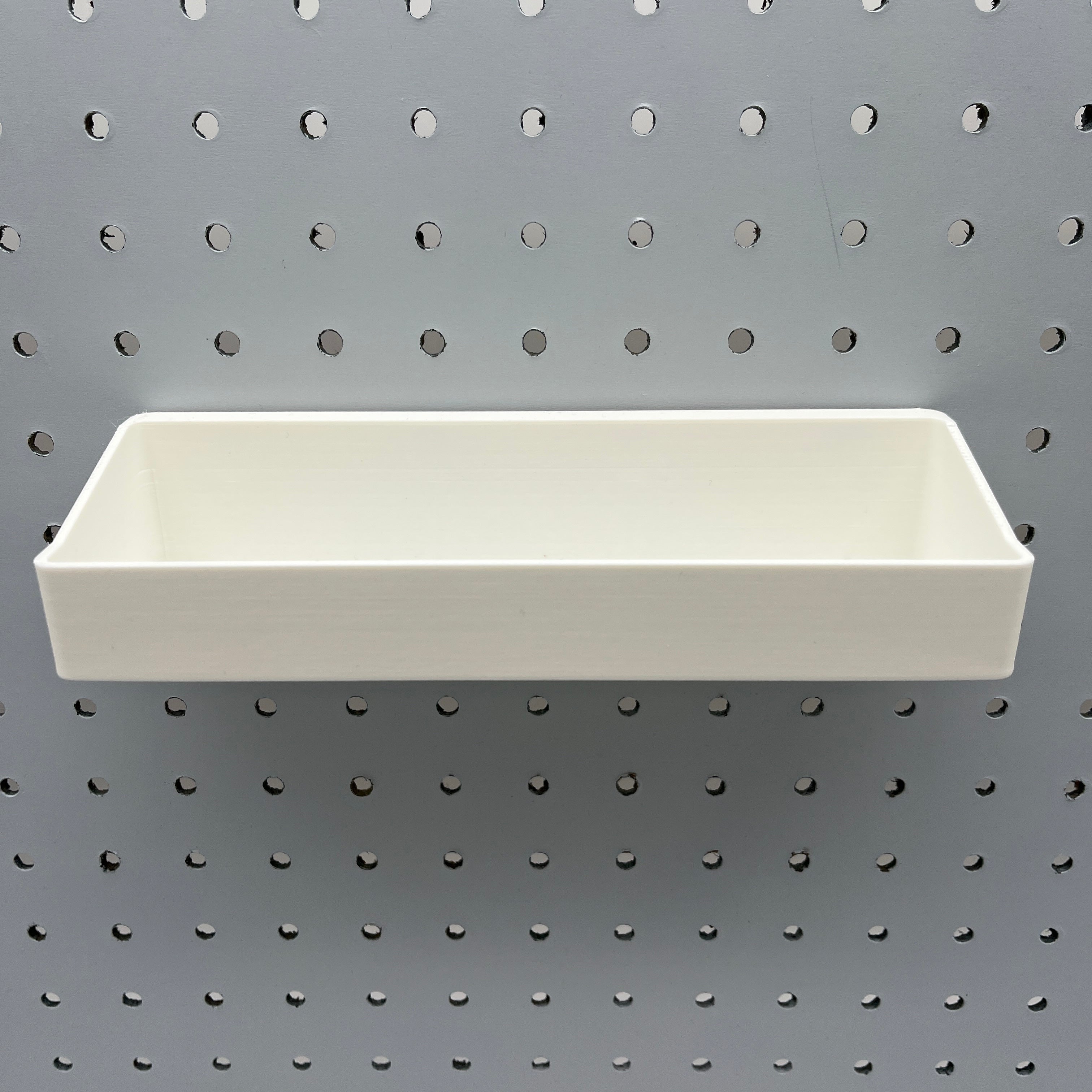 Pegboard Bins, 1/4", Short, W:8" — view 4