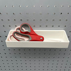 Pegboard Bins, 1/4", Short, W:9" — view 2