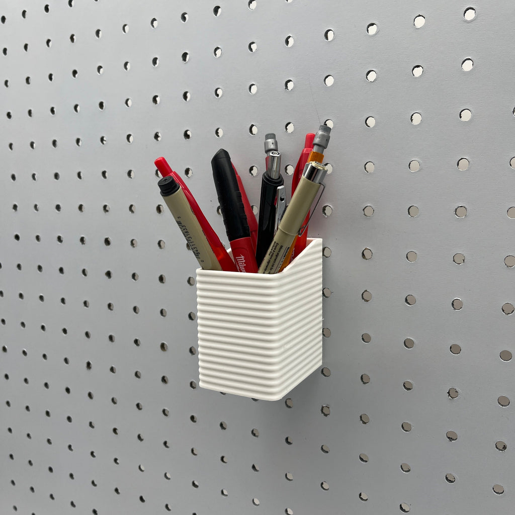 Striped Pegboard Bins, 1/4", Tall, W:2" — view 2