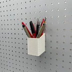 Striped Pegboard Bins, 1/4", Tall, W:2" — view 2