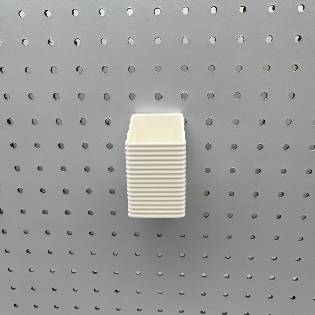 Striped Pegboard Bins, 1/4", Tall, W:2" — view 4