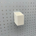 Striped Pegboard Bins