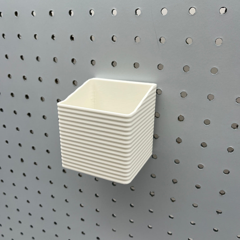 Striped Pegboard Bins, 1/4", Tall, W:3" — view 5