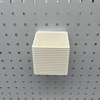 Striped Pegboard Bins