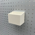 Striped Pegboard Bins