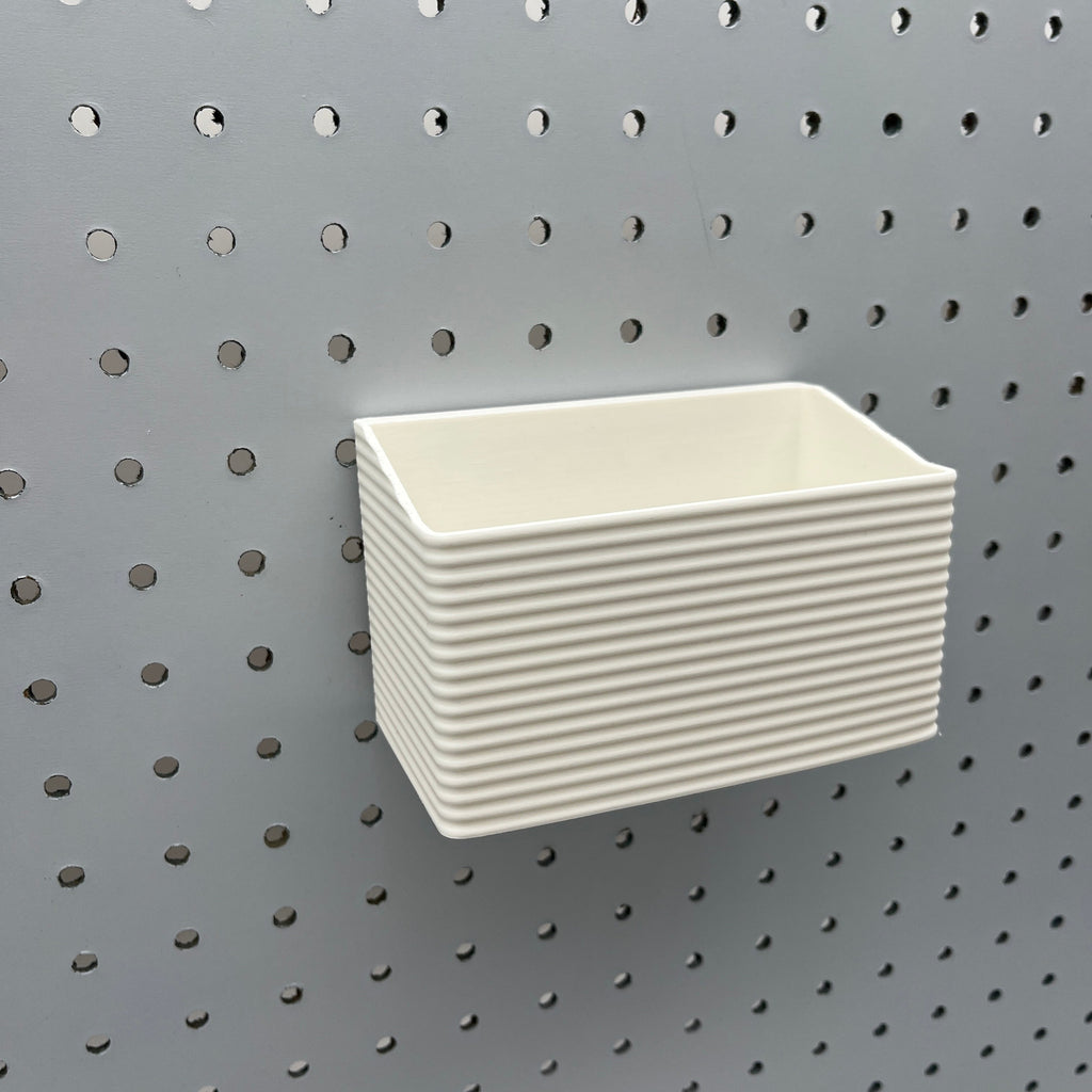 Striped Pegboard Bins, 1/4", Tall, W:5" — view 5