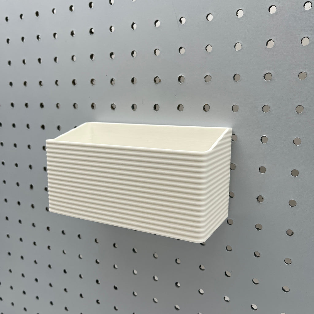 Striped Pegboard Bins, 1/4", Tall, W:6" — view 5