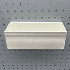Striped Pegboard Bins, 1/4", Tall, W:8" — view 3