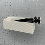 Striped Pegboard Bins