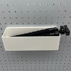 Striped Pegboard Bins