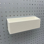 Striped Pegboard Bins, 1/4", Tall, W:9" — view 3