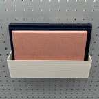 Striped Pegboard Bins