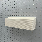 Striped Pegboard Bins, 1/4", Tall, W:10" — view 5