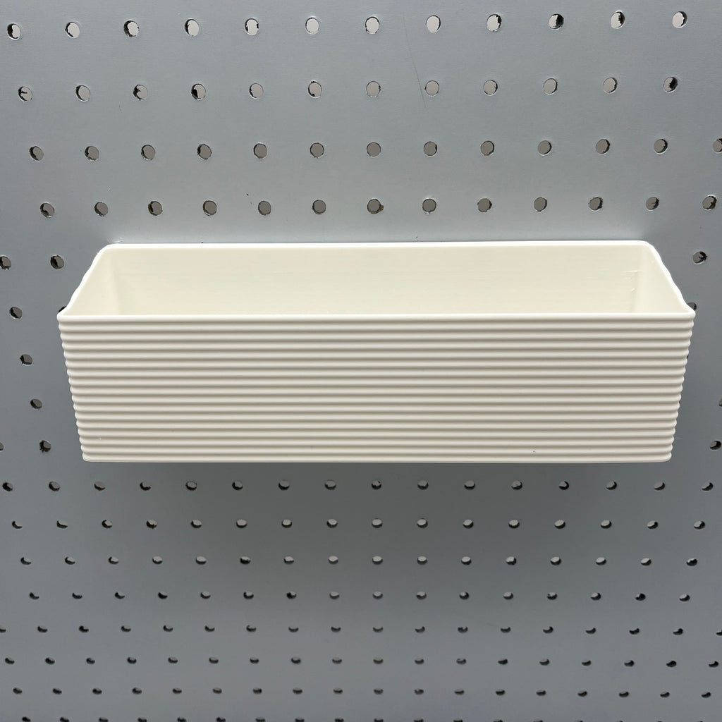 Striped Pegboard Bins, 1/4", Tall, W:10" — view 4