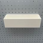Striped Pegboard Bins, 1/4", Tall, W:10" — view 4