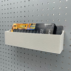 Striped Pegboard Bins