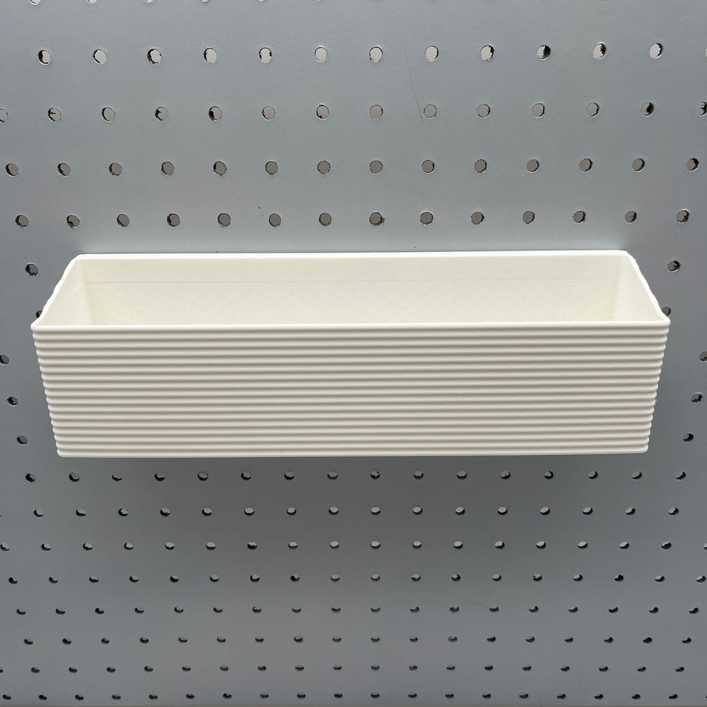 Striped Pegboard Bins, 1/4", Tall, W:11" — view 4