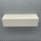 Striped Pegboard Bins, 1/4", Tall, W:11" — view 4