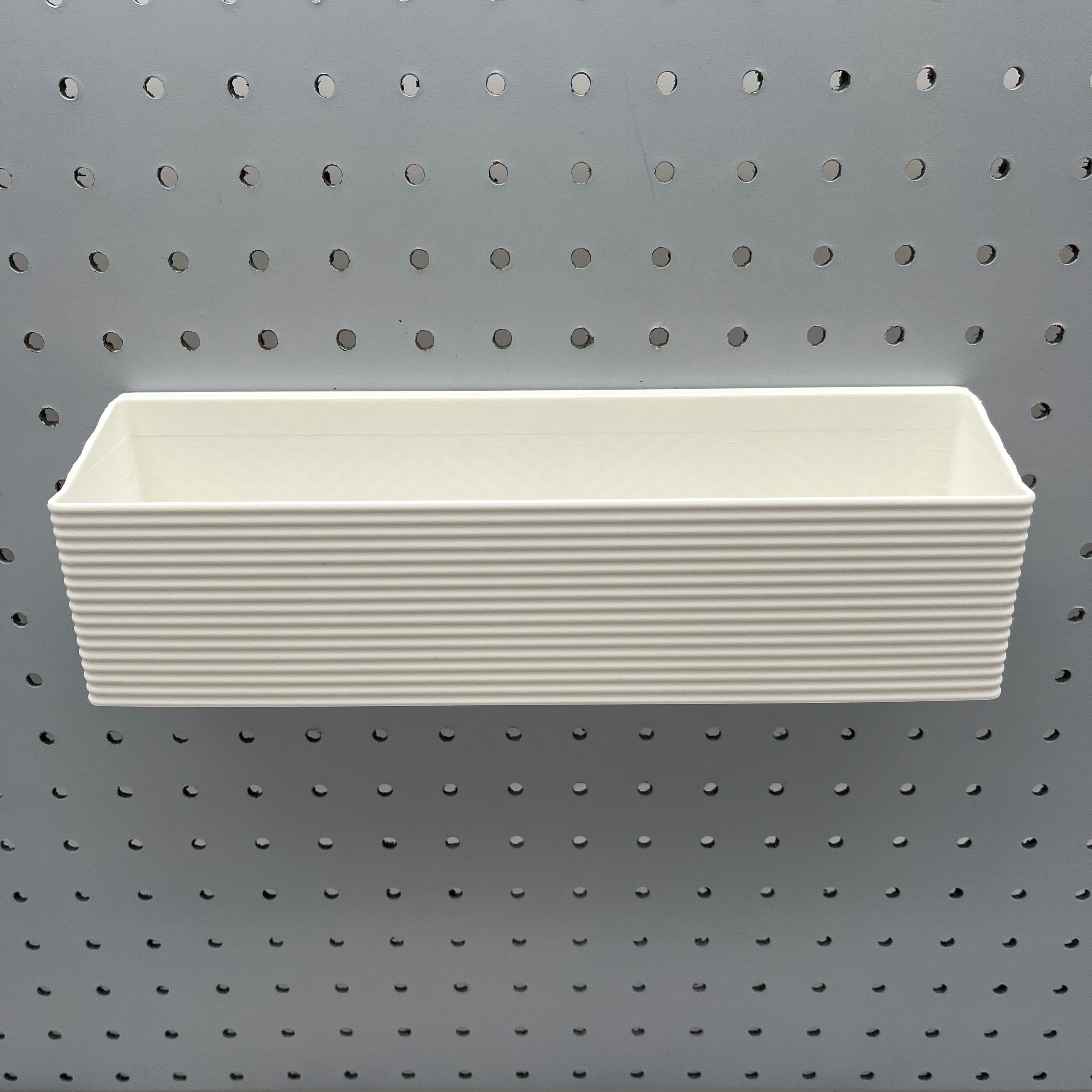 Striped Pegboard Bins, 1/4", Tall, W:11" — view 4