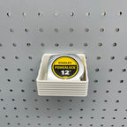 Striped Pegboard Bins