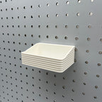 Striped Pegboard Bins