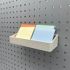 Striped Pegboard Bins