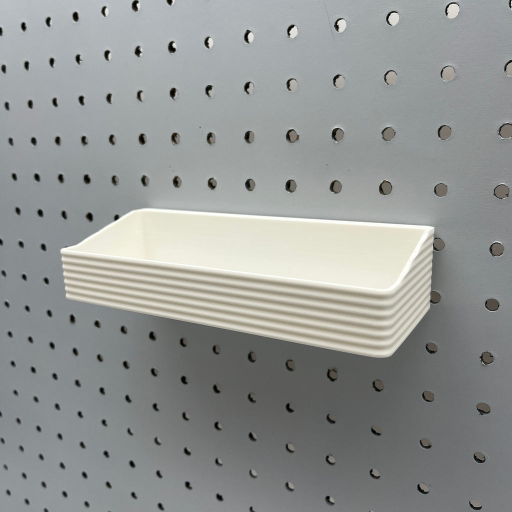 Striped Pegboard Bins, 1/4", Short, W:7" — view 5