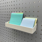 Striped Pegboard Bins