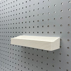 Striped Pegboard Bins