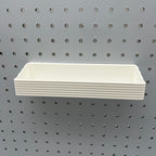 Striped Pegboard Bins, 1/4", Short, W:8" — view 4