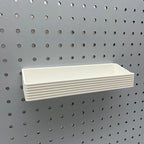 Striped Pegboard Bins, 1/4", Short, W:8" — view 3