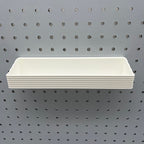 Striped Pegboard Bins, 1/4", Short, W:9" — view 4