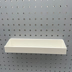 Striped Pegboard Bins, 1/4", Short, W:10" — view 4