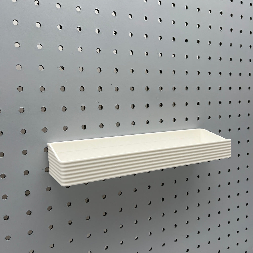 Striped Pegboard Bins, 1/4", Short, W:10" — view 3